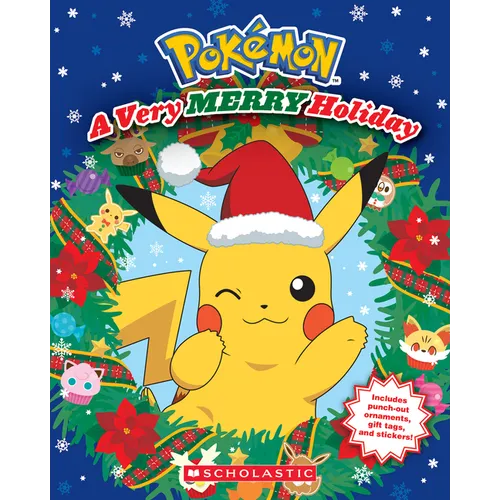A Very Merry Holiday (Pokémon) - Paperback