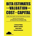 Beta Estimates for Valuation and Cost of Capital, As of the End of the 3rd Quarter, 2020 - Paperback