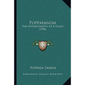 Poppaeanum: The Autobiography Of A Ghost (1904) - Paperback