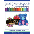 Gentle German Shepherds: An Alsatian Dog Colouring Book for Adults - Paperback