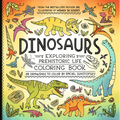 Dinosaurs Coloring Book: 40 Drawings to Color - Paperback