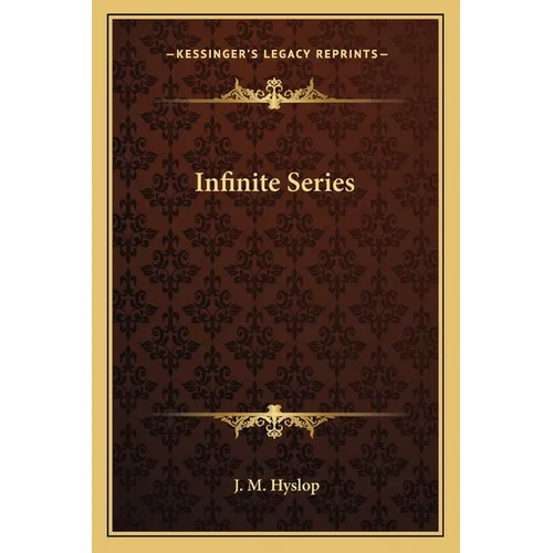 Infinite Series - Paperback