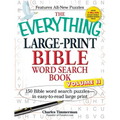 The Everything Large-Print Bible Word Search Book, Volume II: 150 Bible Word Search Puzzles in Easy-To-Read Large Print - Paperback