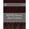 BDSM Master/slave Contract - Paperback