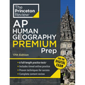 Princeton Review AP Human Geography Premium Prep, 17th Edition: 6 Practice Tests + Digital Practice Online + Content Review - Paperback