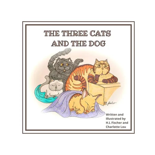 The three cats and the dog - Paperback