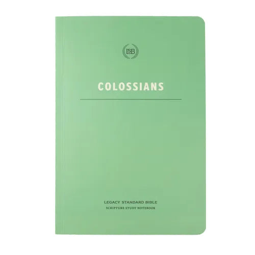 Lsb Scripture Study Notebook: Colossians - Paperback