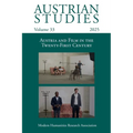 Austrian Studies Vol. 33: Austria and Film in the Twenty-First Century - Paperback