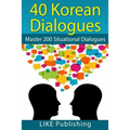 40 Korean Dialogues - Paperback