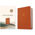 The Message Women's Devotional Bible (Leather-Look, Terracotta) - Imitation Leather