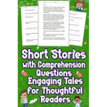 Short Stories with Comprehension Questions Engaging Tales for Thoughtful Readers: Delve into captivating tales designed to provoke thought, paired wit - Paperback