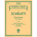Domenico Scarlatti 60 Sonatas, Books 1 and 2 Schirmer Library of Musical Classics Vol. 2063 Piano Sheet Music Collection for Advanced & Intermediate P - Paperback
