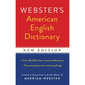 Webster's American English Dictionary, New Edition - Mass Market Paperbound