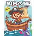 Pirate coloring book - Paperback