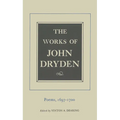 The Works of John Dryden, Volume VII: Poems, 1697-1700 Volume 7 - Hardcover