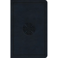 ESV Premium Gift Bible (Trutone, Navy, Mosaic Cross Design) - Imitation Leather