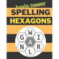 Brain Teaser Spelling Hexagons: 100 Letter Puzzles as seen in the NYT - Paperback