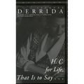 H. C. for Life, That Is to Say... - Paperback