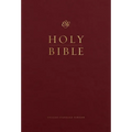 ESV Pew and Worship Bible, Large Print (Burgundy) - Hardcover