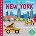 Busy New York: Push Pull Slide - Board Book