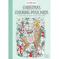Christmas Coloring Postcards: 20 Festive Holiday Cards to Color, Sign, and Send - Paperback