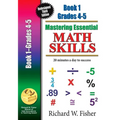 Mastering Essential Math Skills Book 1 Grades 4-5: Re-designed Library Version - Paperback
