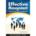 Effective Management and Best Practice in the Workplace - Paperback