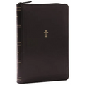 NKJV Compact Paragraph-Style Bible W/ 43,000 Cross References, Black Leathersoft Zipper Closure, Red Letter, Comfort Print: Holy Bible, New King James - Imitation Leather