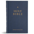 CSB Church Bible, Navy Hardcover - Hardcover