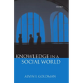 Knowledge in a Social World - Hardcover