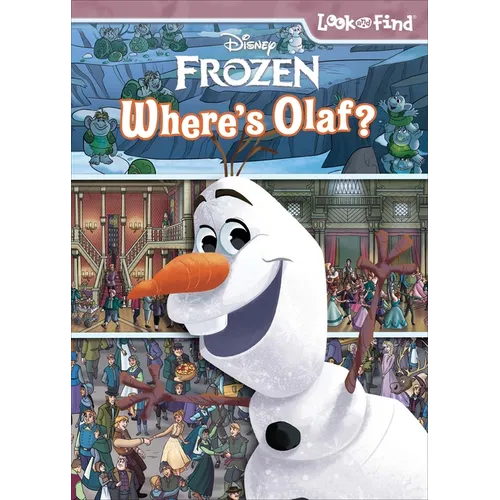Disney Frozen Where's Olaf?: Look and Find - Library Binding
