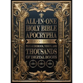All-In-One Holy Bible with Apocrypha: 300 Books in Print Plus Audiobook, Videos, and Thousands of Digital Books - Hardcover