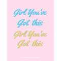 Girl You've Got This: Affirmations Colouring Book For Teenage Girls - Paperback