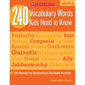 240 Vocabulary Words Kids Need to Know: Grade 6 - Paperback