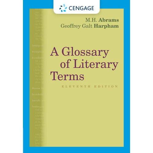 A Glossary of Literary Terms - Paperback