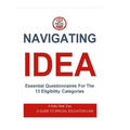 Navigating IDEA Essential Questionnaires For The 13 Eligibility Categories: A Guide To Special Education Law - Hardcover