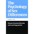 The Psychology of Sex Differences: --Vol. I: Text - Paperback