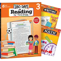 180 Days(tm) Reading, Writing and Math for Grade 3: 3-Book Set: Practice, Assess, Diagnose - Paperback
