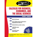 Schaum's Outline of Calculus for Business, Economics, and the Social Sciences - Paperback