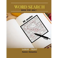 Word Search Books For Adult Large Print: Fun Game 50 Puzzles Find and circle the words and entertainment to stimulate the brain - Paperback