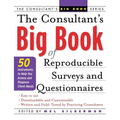 The Consultant's Big Book of Reproducible Surveys and Questionnaires: 50 Instruments to Help You Assess and Diagnose Client Needs - Paperback