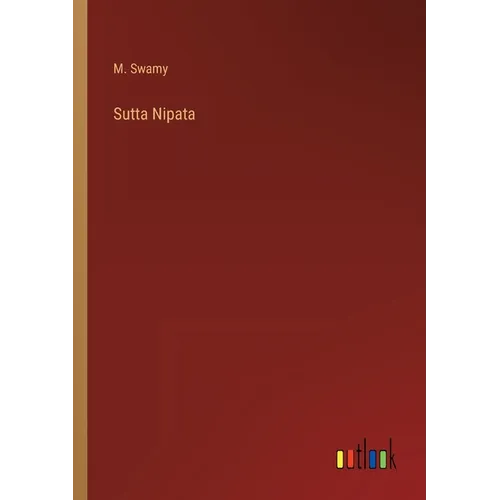 Sutta Nipata - Paperback