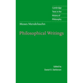 Moses Mendelssohn: Philosophical Writings - Paperback