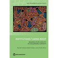 Institutions Taking Root - Paperback