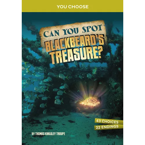 Can You Spot Blackbeard's Treasure?: An Interactive Treasure Adventure - Paperback