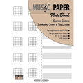 MUSIC PAPER NoteBook - Guitar Chord, Standard Staff & Tablature - Paperback