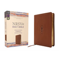 Nrsvue, Holy Bible, Compact, Leathersoft, Brown, Comfort Print - Imitation Leather