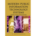 Modern Public Information Technology Systems: Issues and Challenges - Hardcover