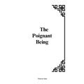 The Poignant Being: The Interplay of Vulnerability, Existence, and Meaning - Paperback