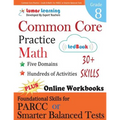 Common Core Practice - Grade 8 Math: Workbooks to Prepare for the Parcc or Smarter Balanced Test - Paperback